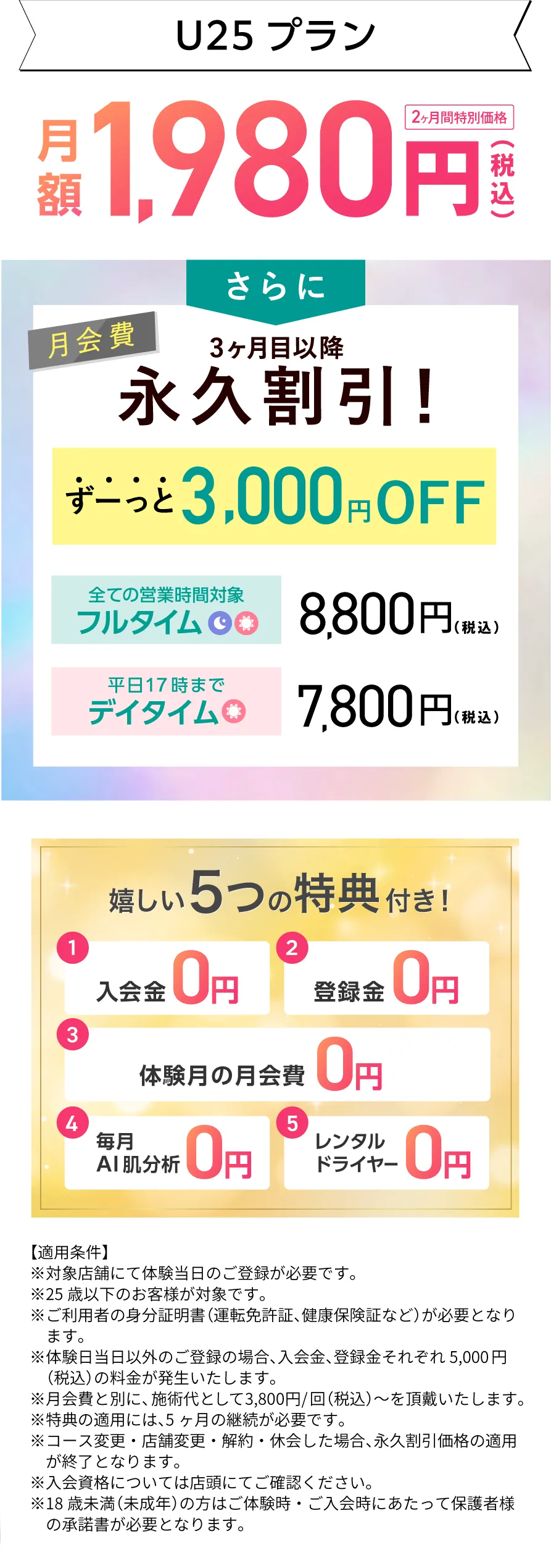 月額1,980円（税込） 3ヶ月間特別価格